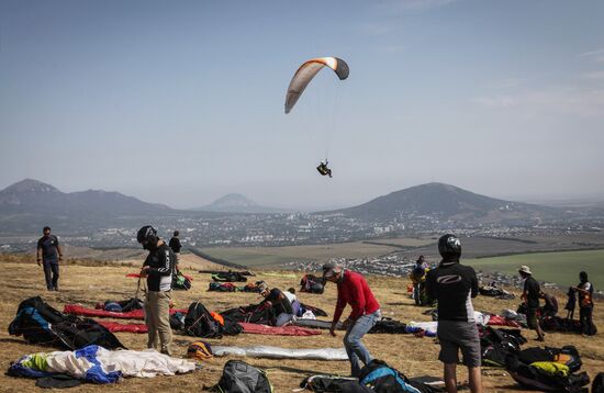 Russian Paragliding Championship in Stavropol Territory