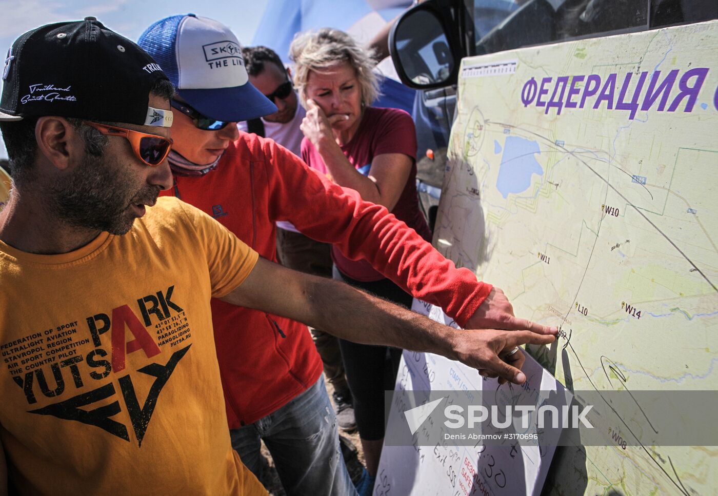 Russian Paragliding Championship in Stavropol Territory