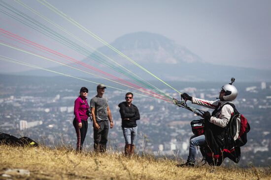 Russian Paragliding Championship in Stavropol Territory