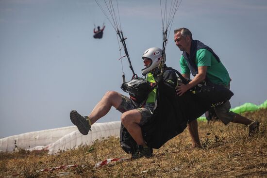 Russian Paragliding Championship in Stavropol Territory