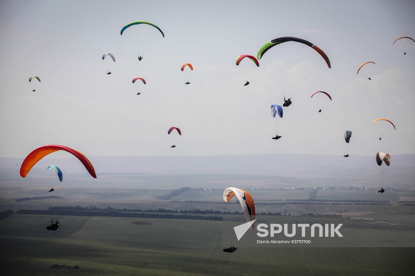 Russian Paragliding Championship in Stavropol Territory