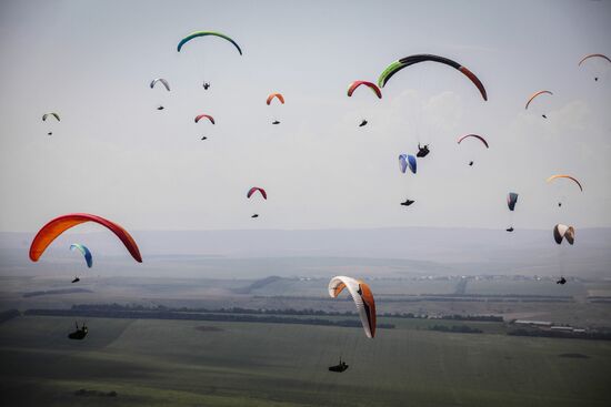 Russian Paragliding Championship in Stavropol Territory