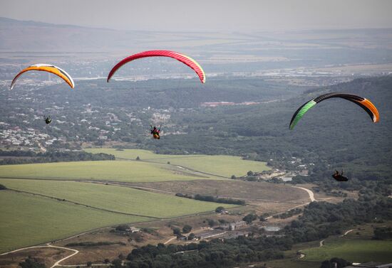 Russian Paragliding Championship in Stavropol Territory