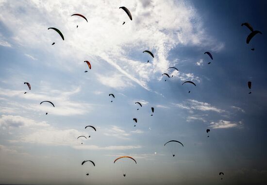 Russian Paragliding Championship in Stavropol Territory
