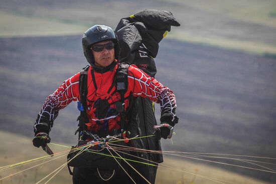 Russian Paragliding Championship in Stavropol Territory