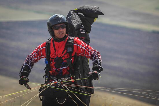 Russian Paragliding Championship in Stavropol Territory