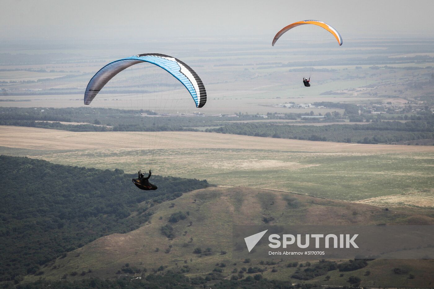 Russian Paragliding Championship in Stavropol Territory