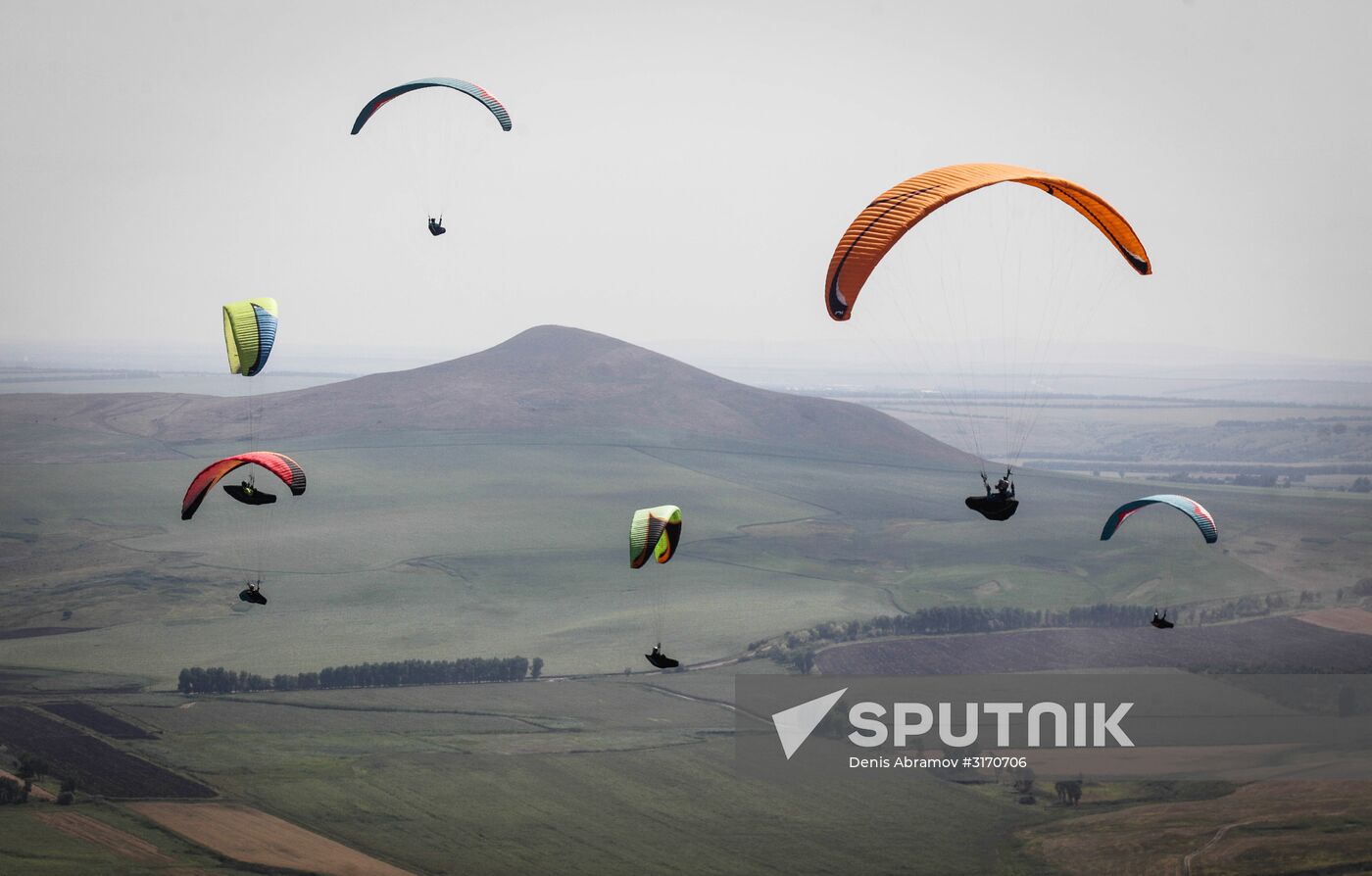 Russian Paragliding Championship in Stavropol Territory
