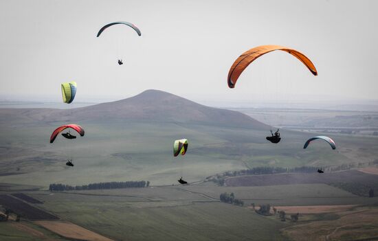 Russian Paragliding Championship in Stavropol Territory