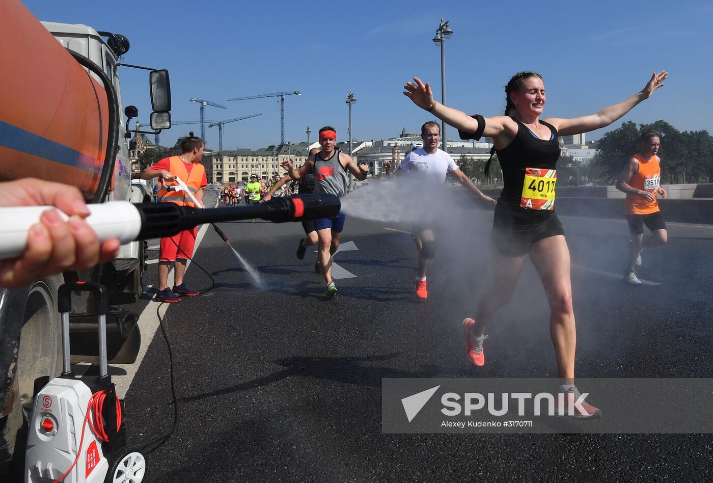 Luzhniki half-marathon in Moscow