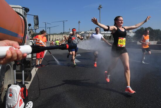 Luzhniki half-marathon in Moscow