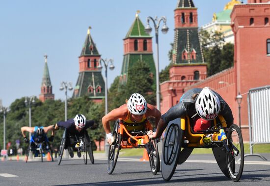 Luzhniki half-marathon in Moscow