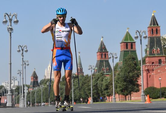 Luzhniki half-marathon in Moscow