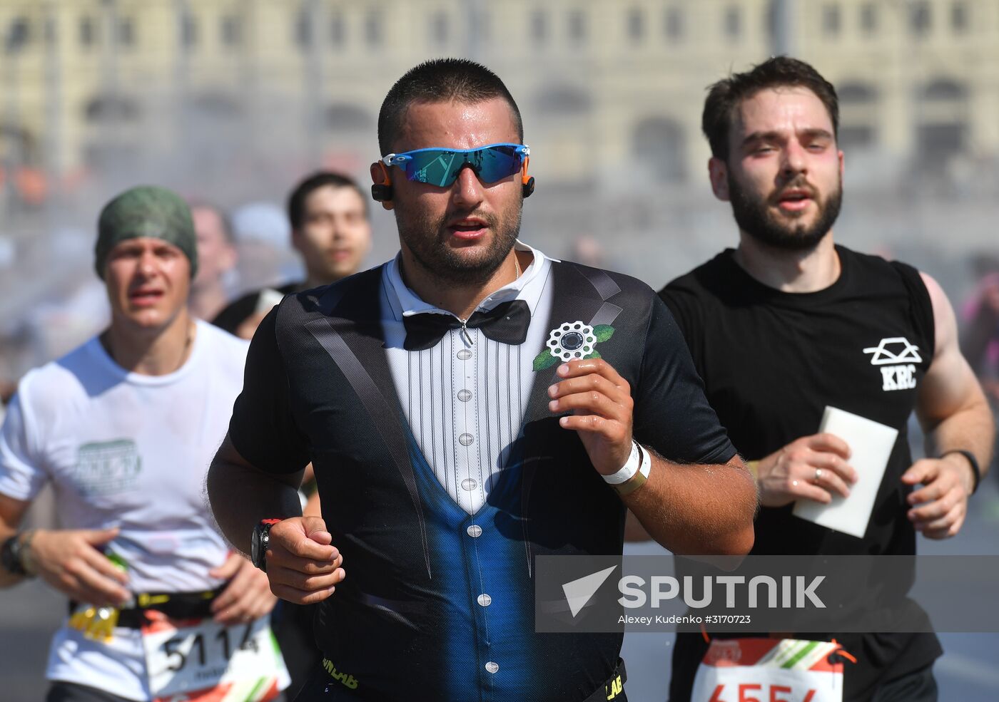 Luzhniki half-marathon in Moscow