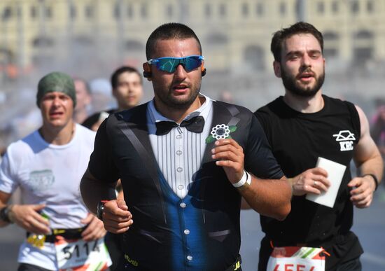 Luzhniki half-marathon in Moscow