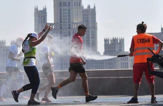 Luzhniki half-marathon in Moscow
