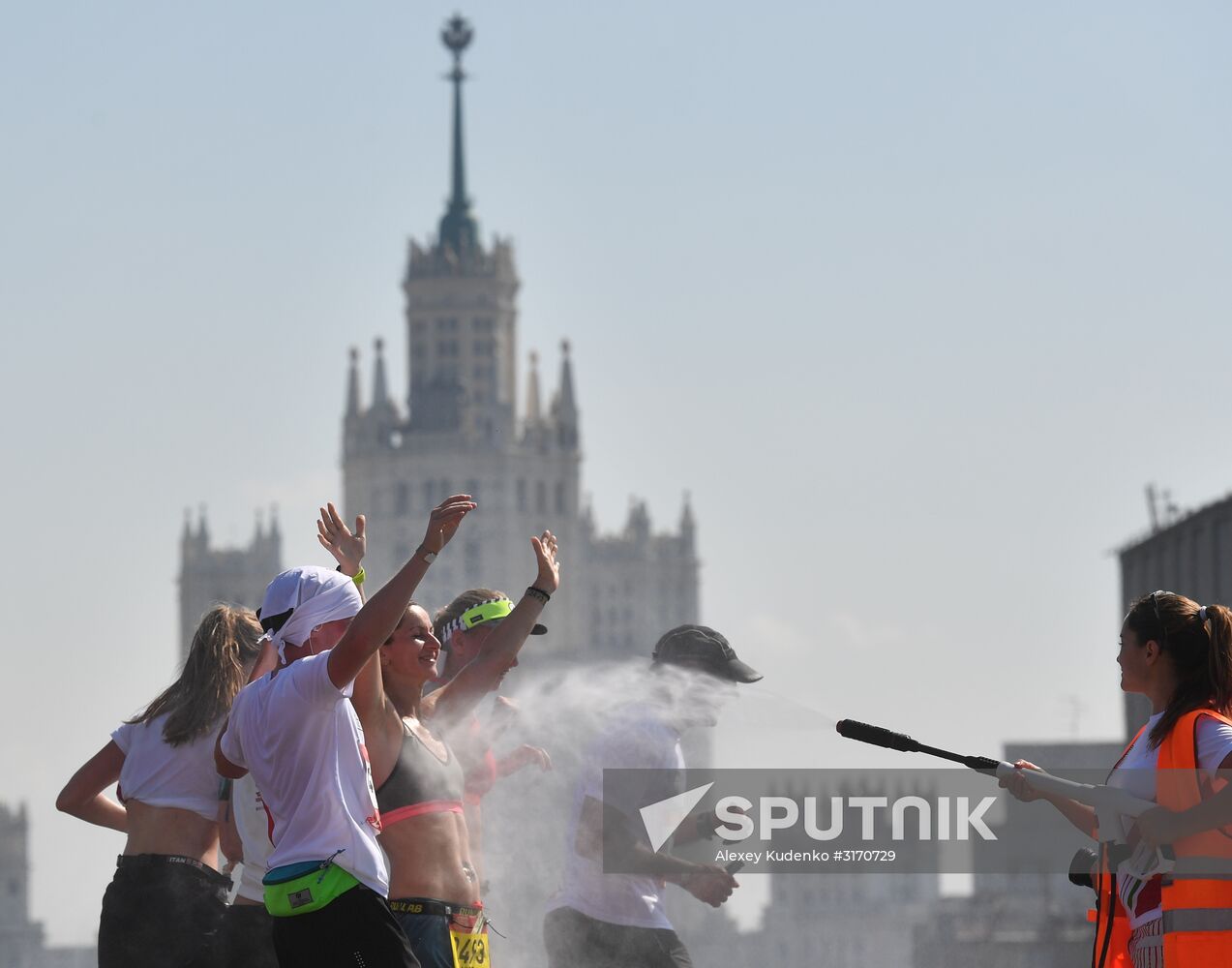 Luzhniki half-marathon in Moscow