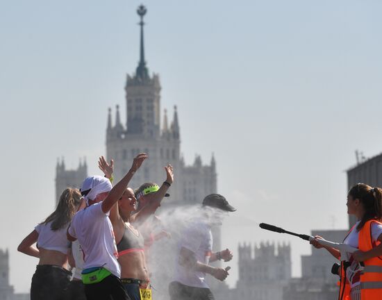 Luzhniki half-marathon in Moscow