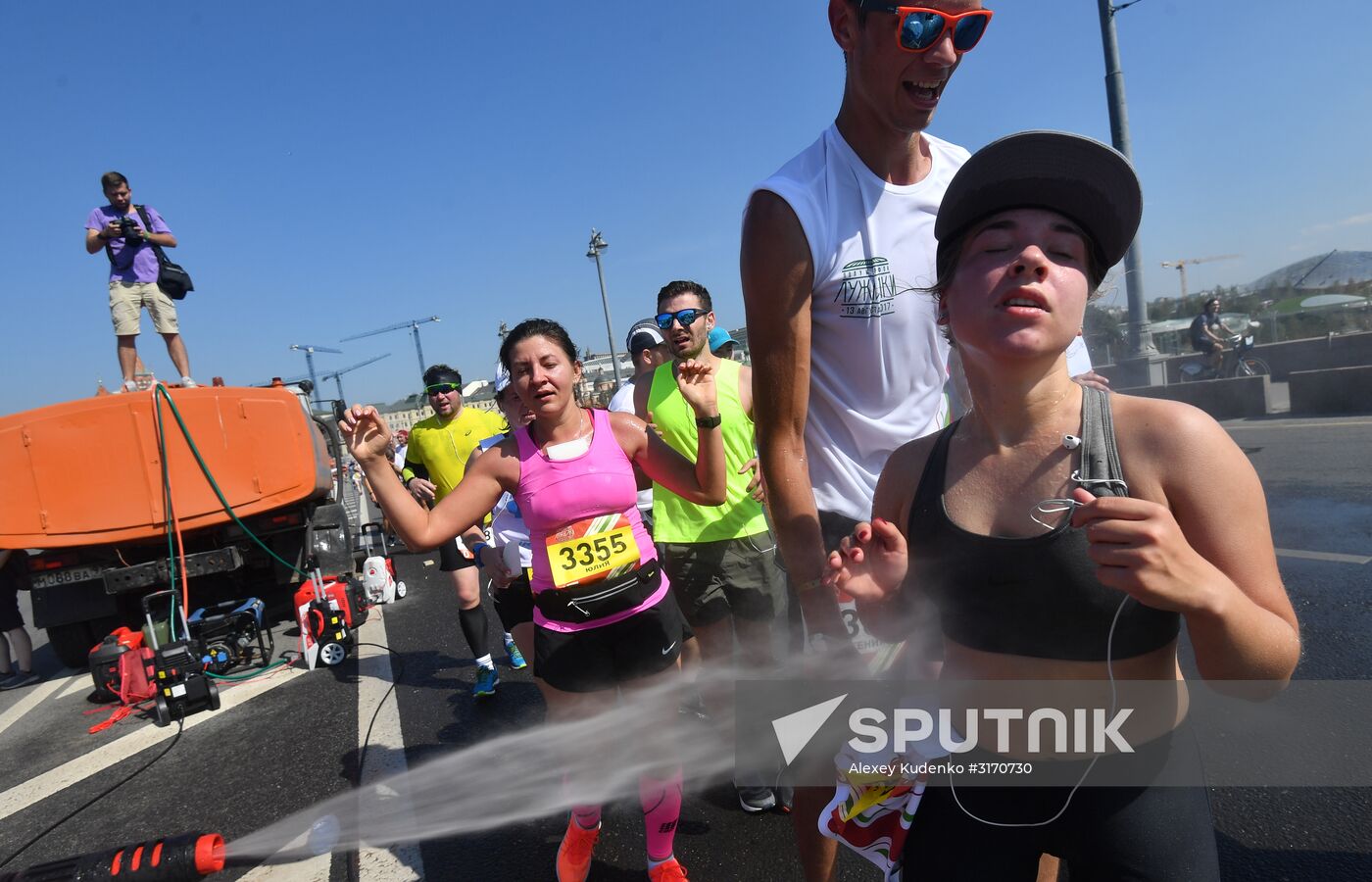 Luzhniki half-marathon in Moscow