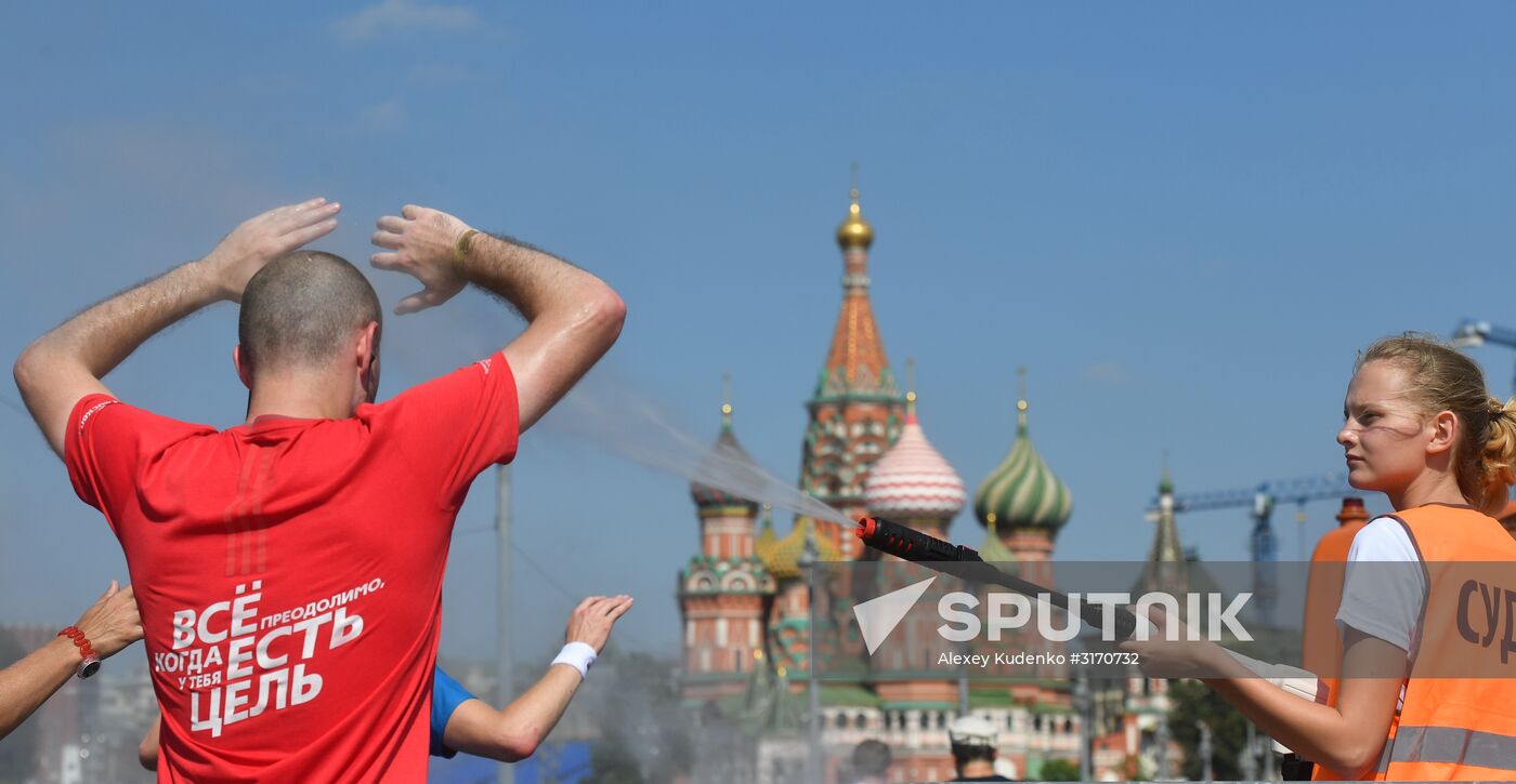 Luzhniki half-marathon in Moscow