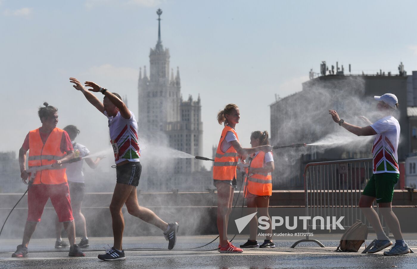 Luzhniki half-marathon in Moscow