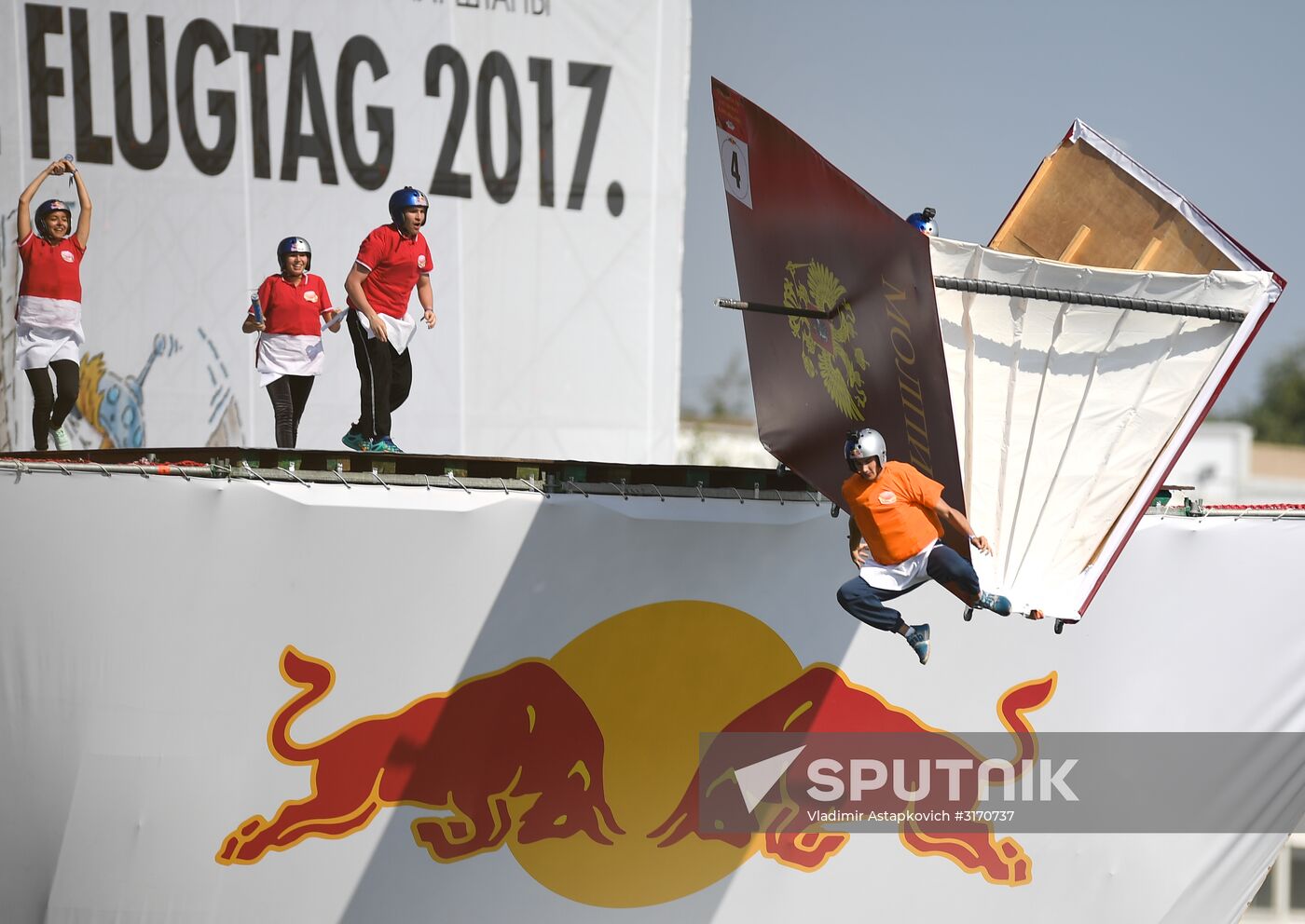 Red Bull Flugtag 2017 festival in Moscow