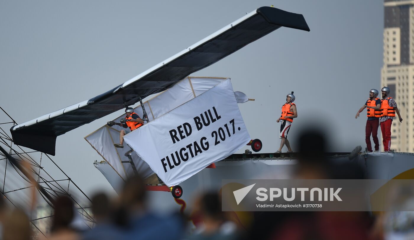 Red Bull Flugtag 2017 festival in Moscow