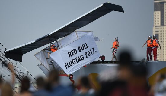 Red Bull Flugtag 2017 festival in Moscow