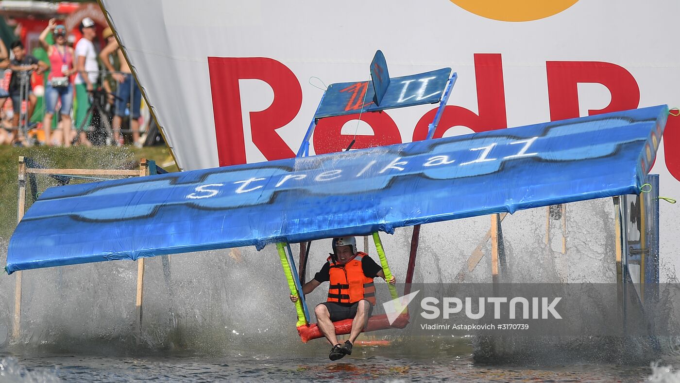 Red Bull Flugtag 2017 festival in Moscow
