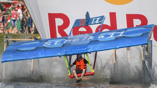 Red Bull Flugtag 2017 festival in Moscow
