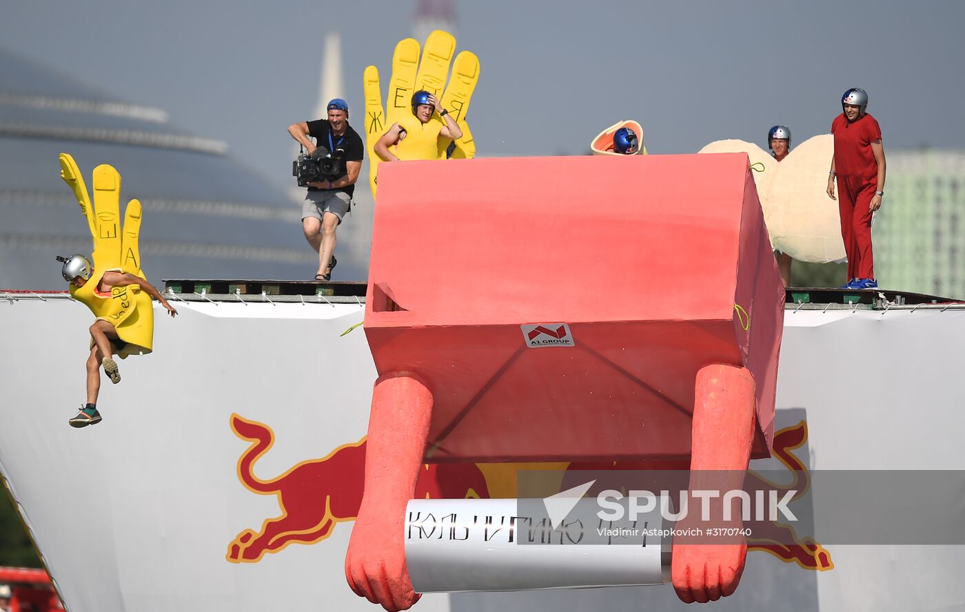 Red Bull Flugtag 2017 festival in Moscow