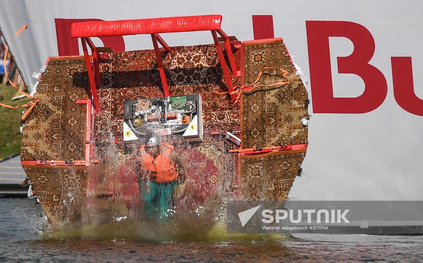 Red Bull Flugtag 2017 festival in Moscow