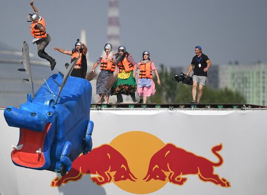 Red Bull Flugtag 2017 festival in Moscow