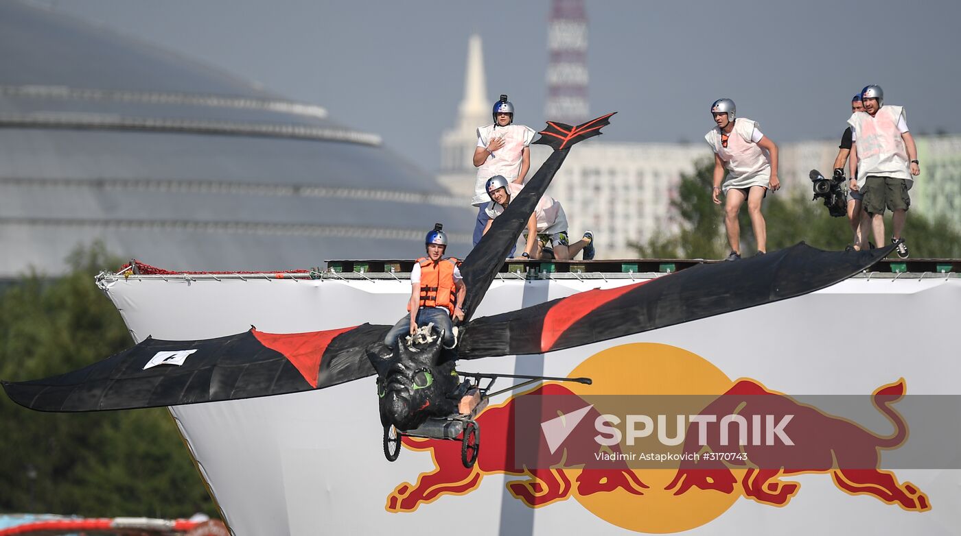 Red Bull Flugtag 2017 festival in Moscow