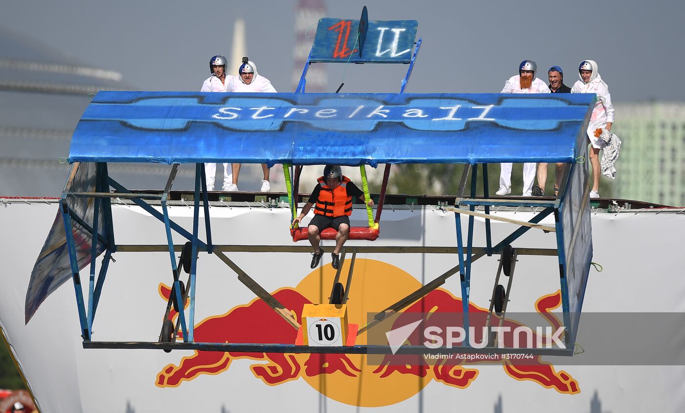 Red Bull Flugtag 2017 festival in Moscow