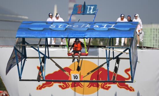 Red Bull Flugtag 2017 festival in Moscow