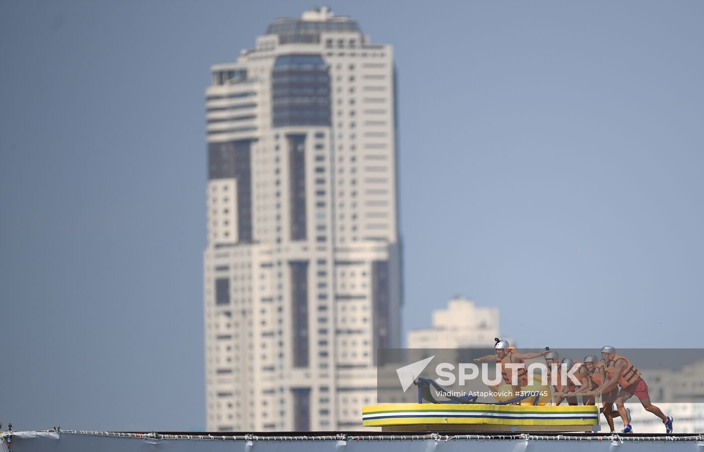 Red Bull Flugtag 2017 festival in Moscow