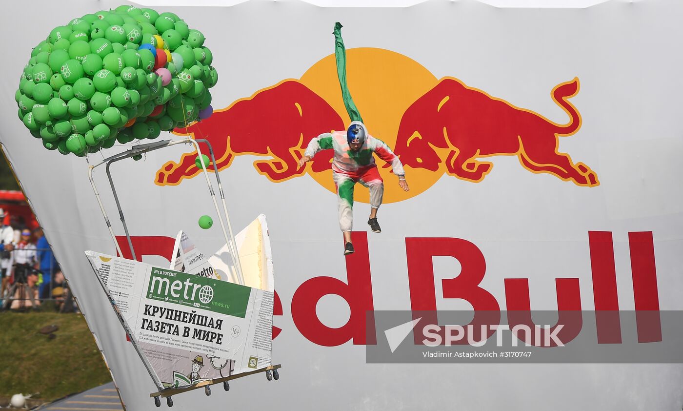 Red Bull Flugtag 2017 festival in Moscow