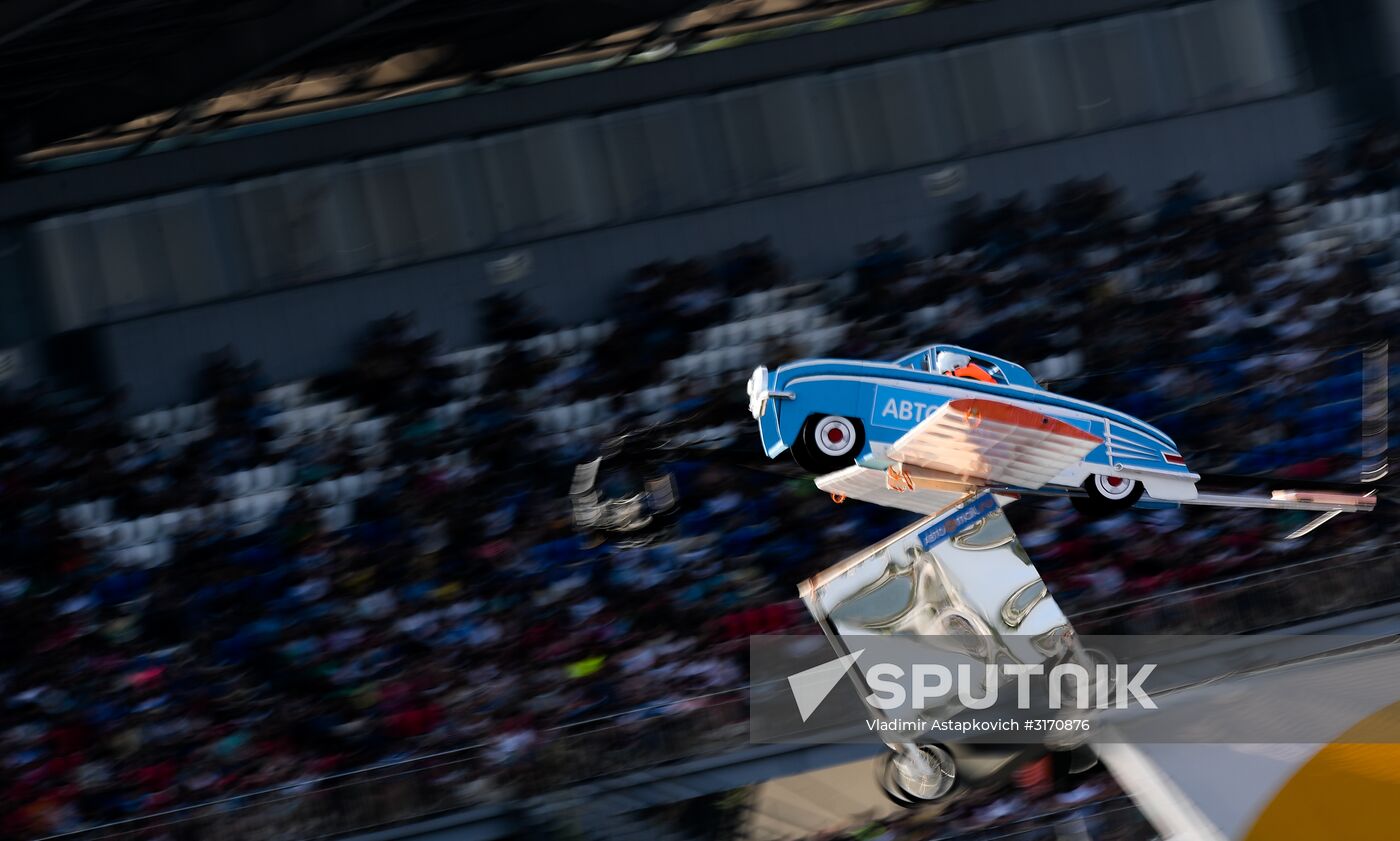 Red Bull Flugtag 2017 festival in Moscow