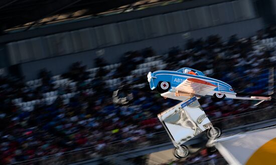 Red Bull Flugtag 2017 festival in Moscow