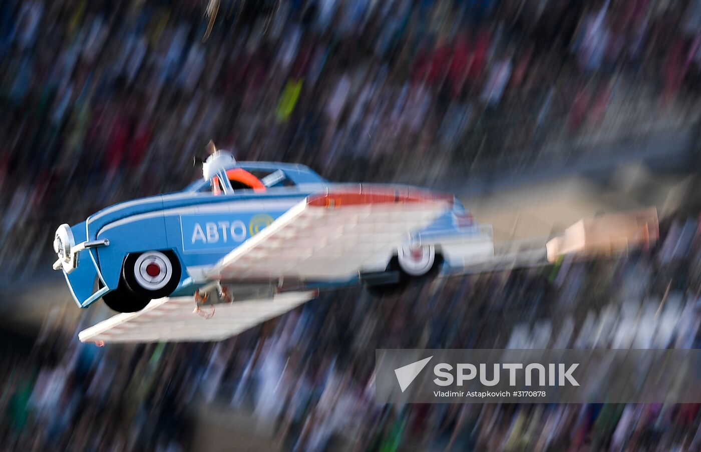 Red Bull Flugtag 2017 festival in Moscow