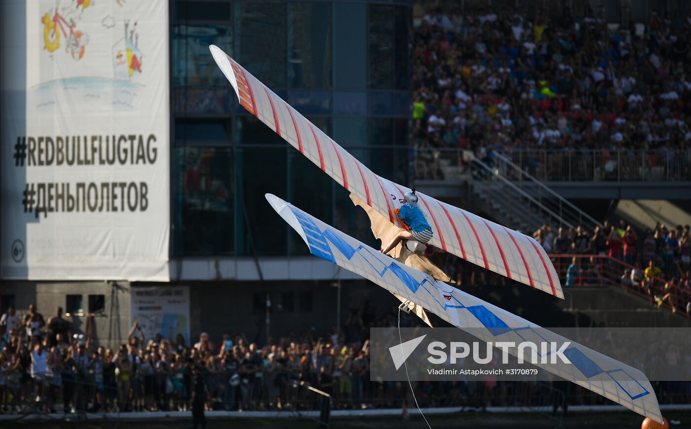 Red Bull Flugtag 2017 festival in Moscow