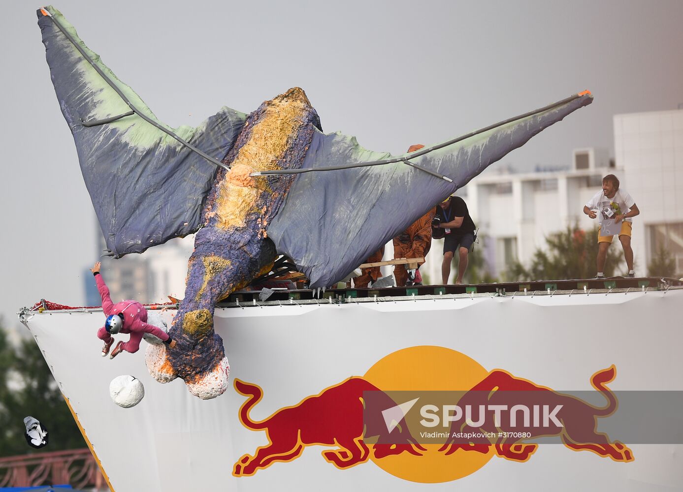 Red Bull Flugtag 2017 festival in Moscow