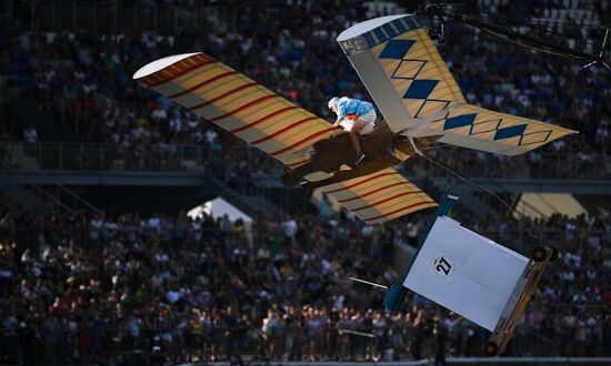 Red Bull Flugtag 2017 festival in Moscow