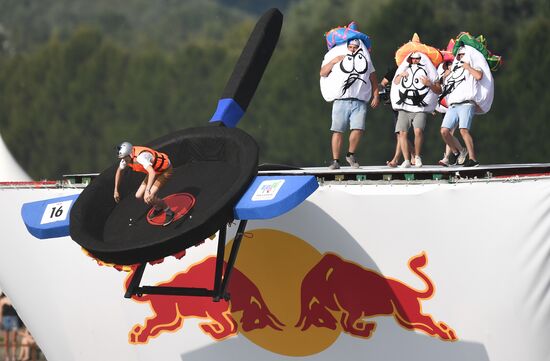 Red Bull Flugtag 2017 festival in Moscow