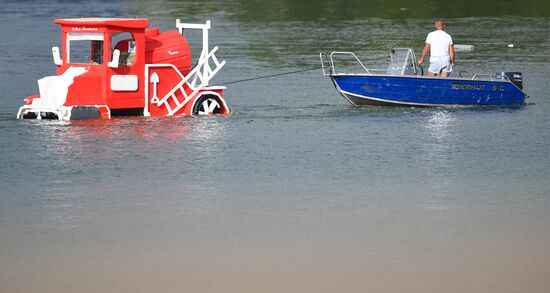 Red Bull Flugtag 2017 festival in Moscow