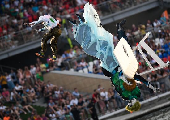 Red Bull Flugtag 2017 festival in Moscow