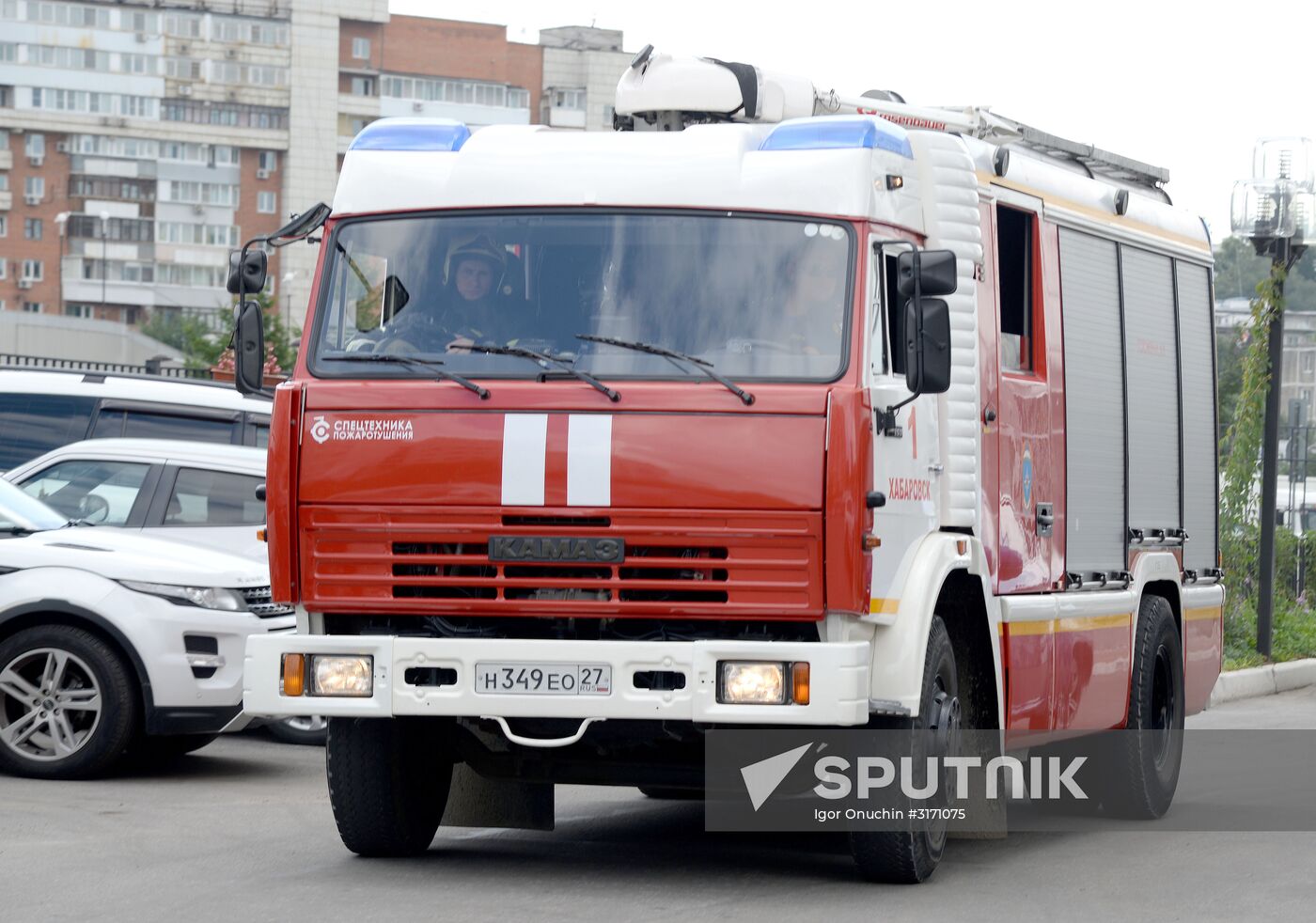 EMERCOM firefighting drill in Khabarovsk Territory