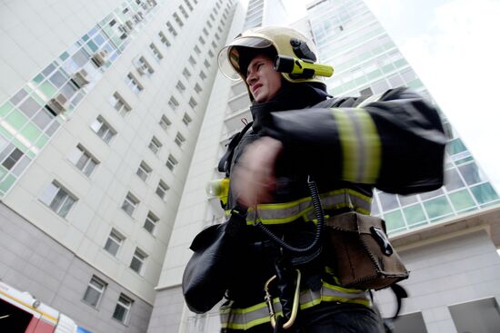 EMERCOM firefighting drill in Khabarovsk Territory