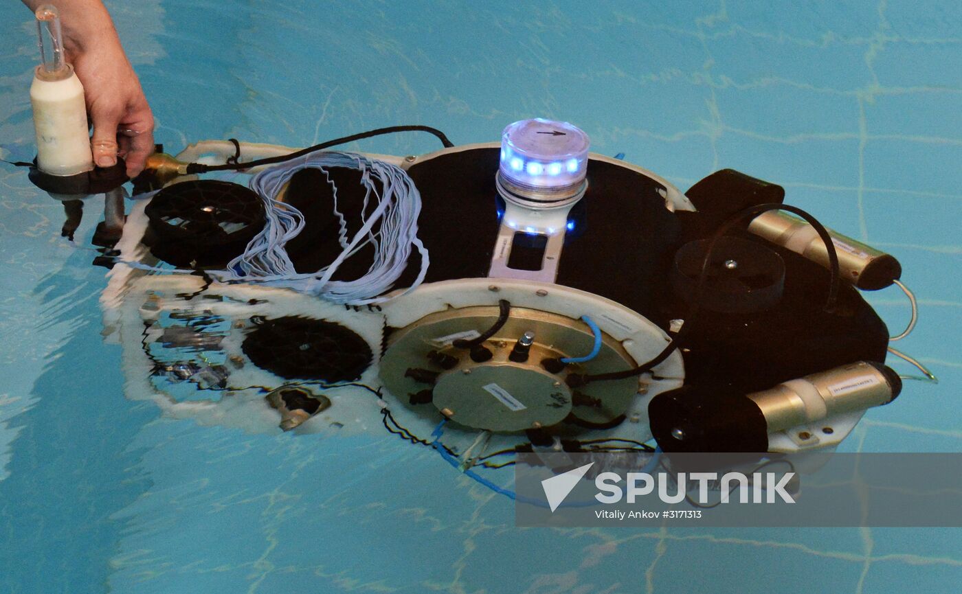 Far Eastern Federal University presents underwater robot